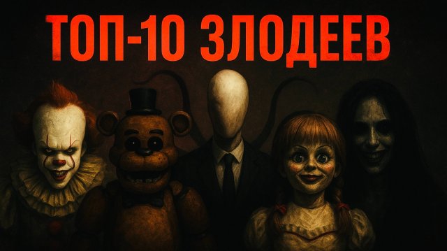 ТОП-10 СОВРЕМЕННЫХ ЗЛОДЕЕВ, которых знают дети и подростки