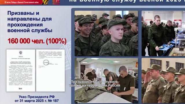 Все набранные осенью этого года призывники будут служить только на территории России