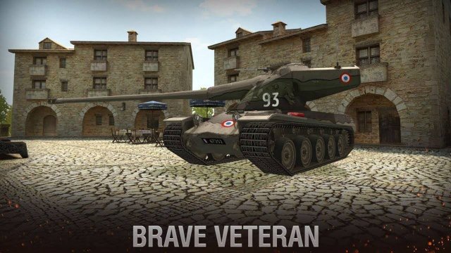 Tanks Blitz. AMX 50 B Ветеран. Мастер и 4 трупа.