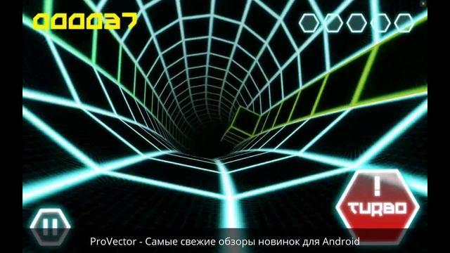 SpeedX 3D Turbo - Туннельные гонки на Android (Обзор/Review)
