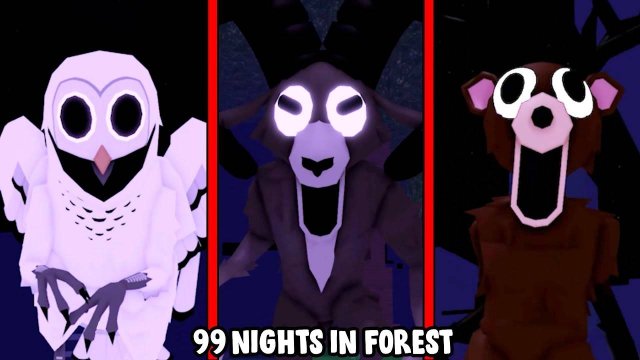 99 ночей в лесу - БАРАН ПРОТИВ ОЛЕНЯ ПРОТИВ СОВЫ | Играй в прыжки - Roblox