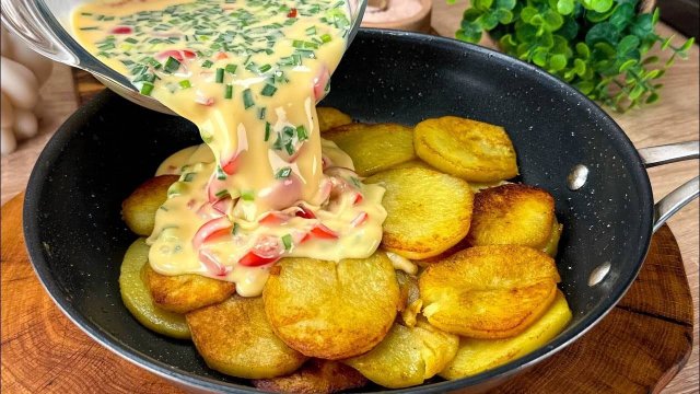 Лучший рецепт картошки на ужин от бабушки! Вкусно, просто и недорого приготовить