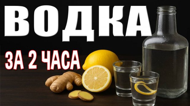 НИКОГДА не покупайте водку, пока не увидите ЭТО! Секретный рецепт лимонно-имбирной водки