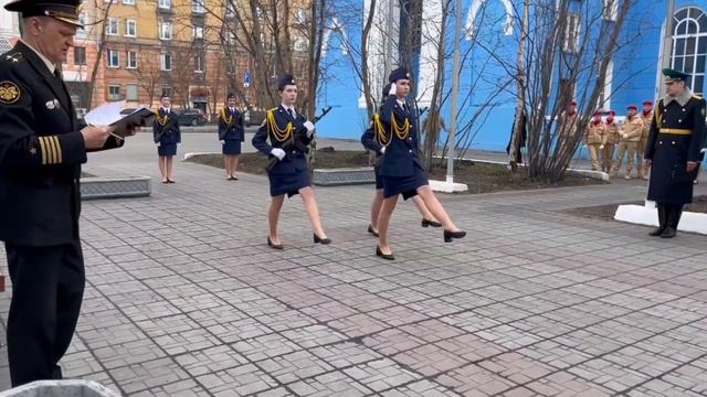 Команда Кадетского класса имени Александра Невского, МБОУ Лицей N2, г. Мурманск
