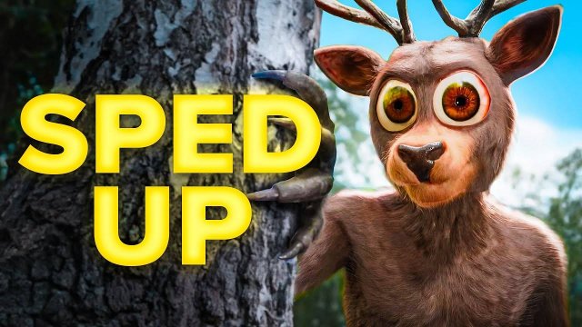 [SPED UP] The Deer is Not A Monster 99 ночей