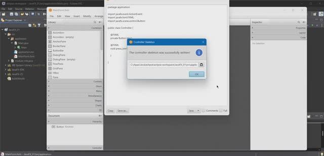 4. Работа с FXML через SceneBuilder в Eclipse [2025.09.22]