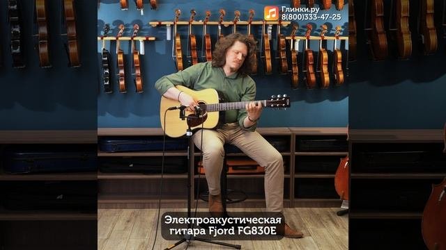 Электроакустическая гитара Fjord 830E