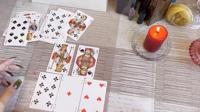 Крестовый король. Гадание на игральных картах