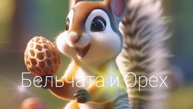 Сказка Аудиосказка сказка на ночь "Бельчата и Орех "