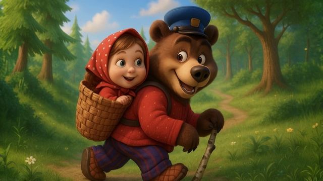 Сказки на ночь / Маша и медведь / русские народные сказки / сказки для детей / аудиосказки