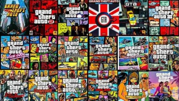 Grand Theft Auto Хронология (1997-2025)