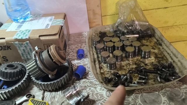 Продолжение сборки надежного мотора.
