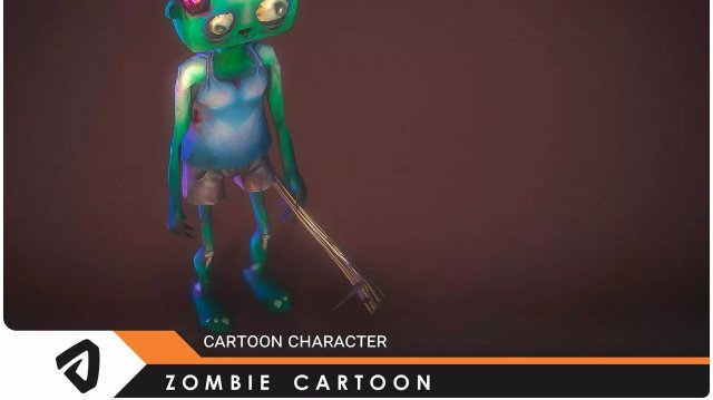 Asset Unity - Zombie Cartoon
