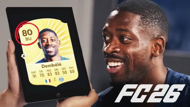 ДЕМБЕЛЕ и ИГРОКИ ПСЖ в ШОКЕ С РЕЙТИНГОВ EA FC 26. ПРАНК С РЕАКЦИЕЙ ФУТБОЛИСТОВ FIFA 26