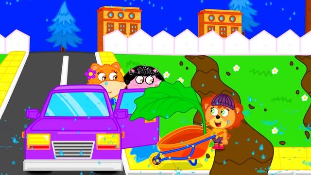 Маша_и_Леопольд_На_сковороде_Мультик_для_детей_Lion_Family_на_русском