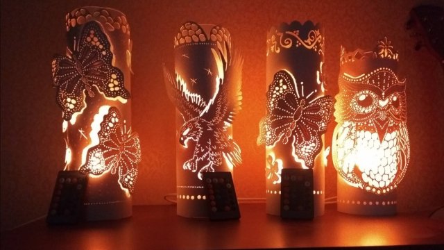 Светильник ночник СОВА
