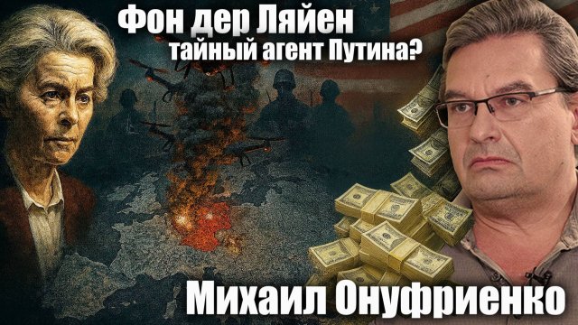 Фон дер Ляйен — тайный агент Путина?   Михаил Онуфриенко