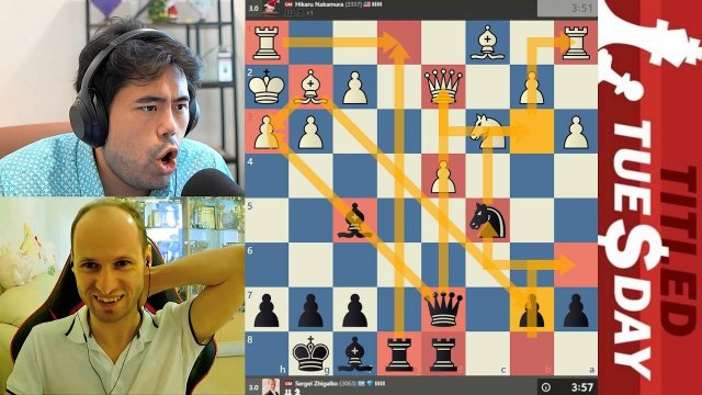 в ДЫРОЧКУ хочу ПРЫГНУТЬ! Хикару Накамура - Сергей Жигалко 23.09.2025