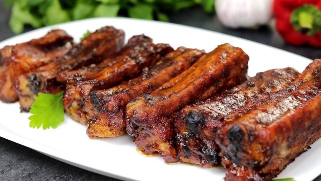 Научили в "Реберной", Теперь Это Мой Любимый Рецепт. ШОК! Самый Супер Вкусный Рецепт Свиных Ребрышек