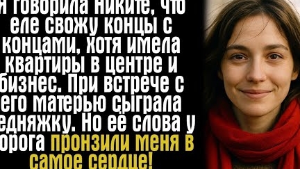 Я говорила Никите, что еле свожу концы с концами, хотя имела квартиры в центре и бизнес...