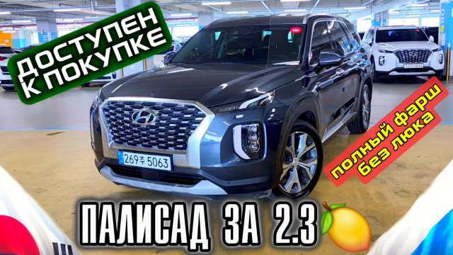 НУЖНО БРАТЬ ДО 1 НОЯБРЯ! Палисад по низу рынка из Кореи. Успей купить до повышения утиля