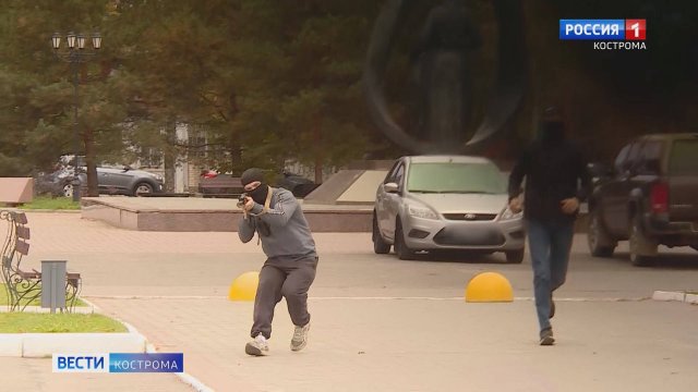 В Костроме прошли антитеррористические учения по сценарию «Крокуса»