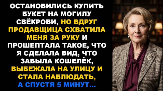 В цветочном услышала шёпот о муже. Решила проследить, и не зря