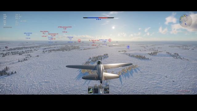 WarThunder! Играем за воздушную технику
