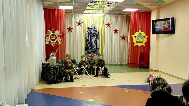 Театральная постановка Дорогами войны