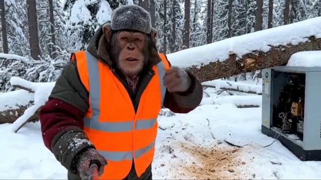 Жора валит лес)
