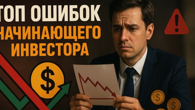 ТОП 7 ошибок начинающего инвестора: как не потерять деньги на старте