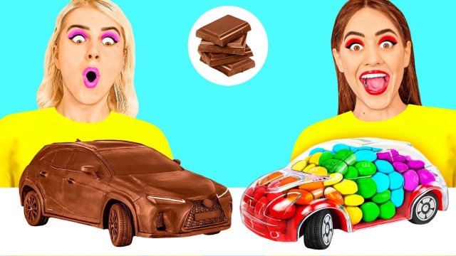 ШОКОЛАДНАЯ ЕДА & НАСТОЯЩАЯ ЕДА / ЧЕЛЛЕНДЖ / ЕДИМ СЛАДОСТИ / ДЕТСКАЯ ВСЕЛЕННАЯ / 9