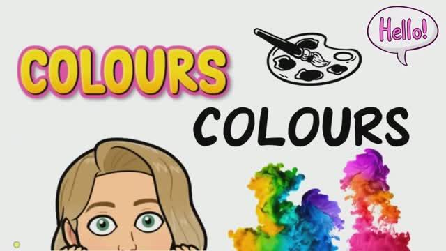 Colours. Запоминаем цвета на английском.