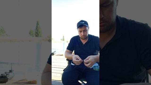 Вяжем шок лидер встречный.