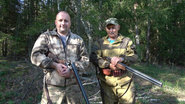Приехал на Родину. Охота на боровую дичь.
