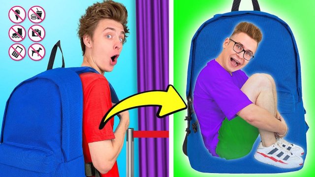 15 Способов Пронести ДРУГА в КИНОТЕАТР ! __2 Часть__ А4
