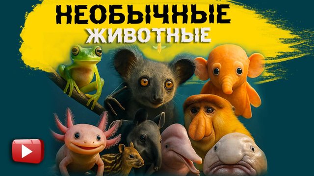 ТОП 9 необычных животных 🌍 О которых ты не знал! | Лило Микки