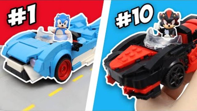 Я Собрал Sonic Racing CrossWorlds Из LEGO