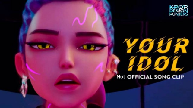 🔥 «Твой кумир» Неофициальный клип на песню | ⚡️ Охотницы на демонов в стиле K-Pop (AI версия)