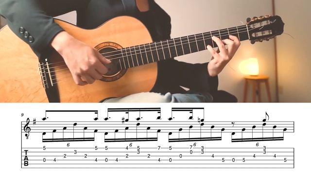 АВЕ МАРИЯ Ф. Шуберт на Гитаре. Уроки гитары. Ноты и Табы для Гитары IWAKI Guitar