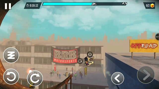 Stunt Bike Extreme! Полный разнос всех трасс