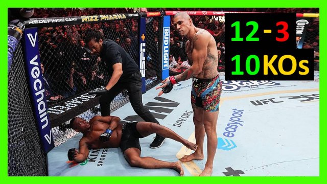 Все нокауты Алекса Поатана Перейры в ММА и UFC