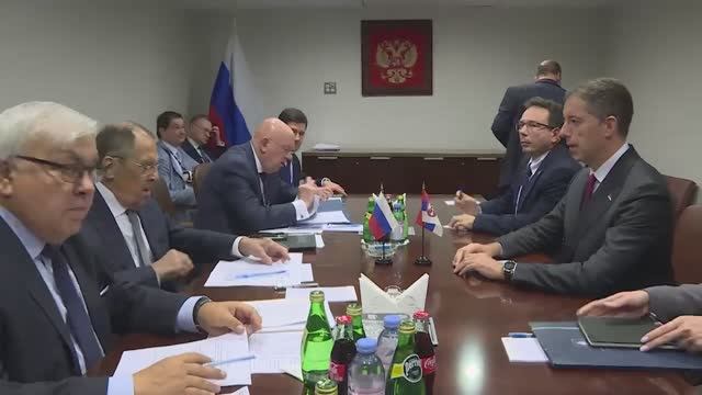 С.Лавров и М.Джурич, Нью-Йорк, 24 сентября 2025 года