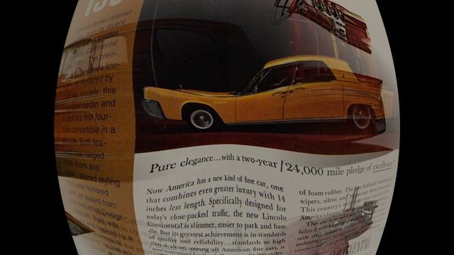 Американские автомобили 60-х гг ХХ века, часть 16 | Реклама США | Блог художника