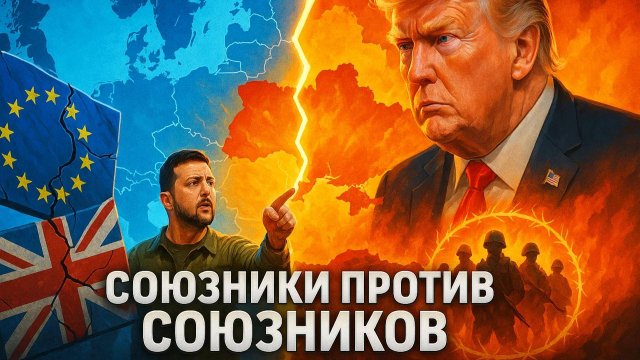 🚨🇪🇺 Союзники против союзников: в ЕС и Британии в ярости обвиняют США в провале Киева