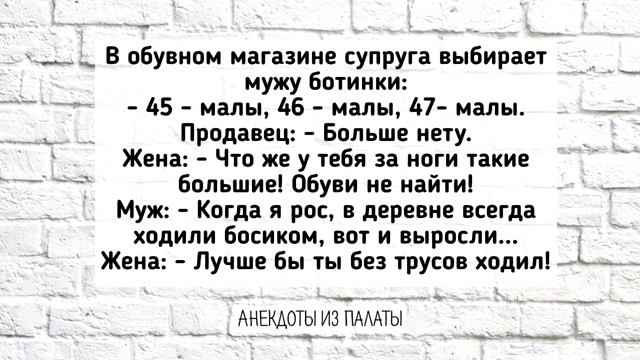 Отличная Подборка Анекдотов! Лучшие Весёлые АНЕКДОТЫ для Настроения! Выпуск 19