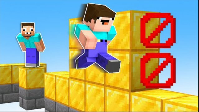 DakPlay НУБ ЗАТРОЛЛИЛ ПРО НЕПРОХОДИМЫМ ПАРКУРОМ Minecraft (автор видео DakPlay)