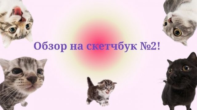 Обзорчик на самый свежий скетчбук!