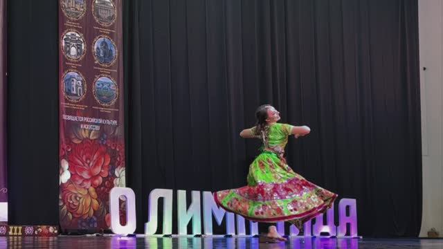 Индийский танец на чемпионате мира в 2024г в исполнении Виктории Лихачевой. Bollywood