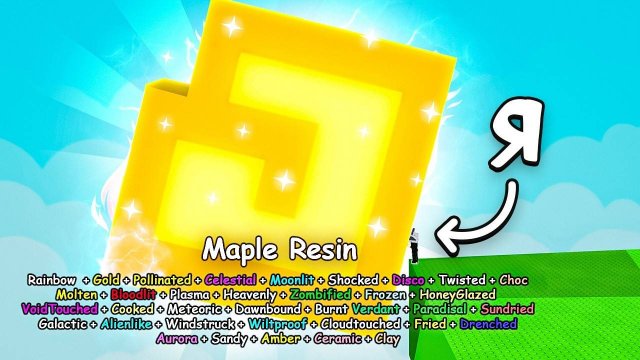 MAPLE RESIN!! Я вырастил ВСЕ МУТАЦИИ на МЭПЛ РЕСИН в Grow a Garden в Роблокс! ВЫРАСТИ САД